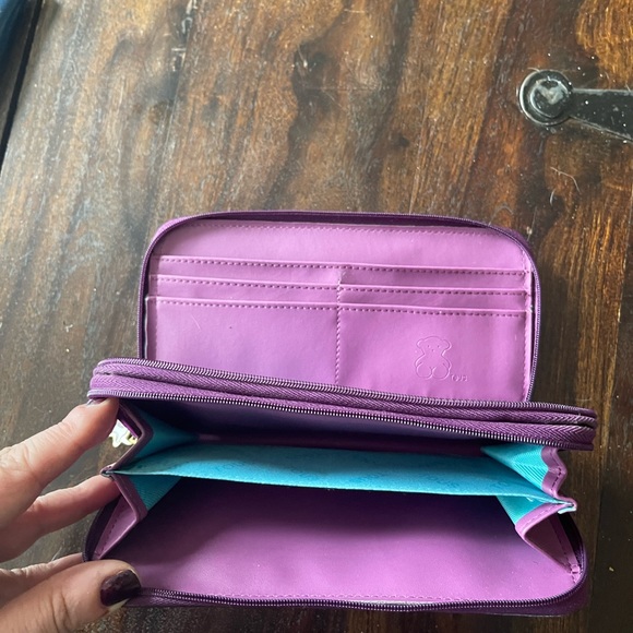 Tous zipper around leather wallet - Picture 2 of 3